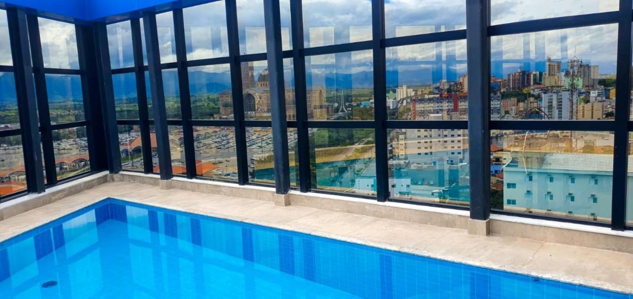 Hotel Portal Dos Devotos อาปาเรซีดา ภายนอก รูปภาพ